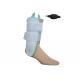 Air Foam Stirrup Medical Ankle Brace Support With Pump Plastic Shell Material