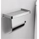 Waterproof Wall Mounted Toilet Paper Holder , 304 Stainless Steel Toilet Tissue Dispenser