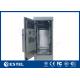 Anti Corrosion 19 Inch Outdoor Telecom Cabinets 1200W Outdoor Battery Enclosure