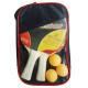 Bag Packing Table Tennis Set Concave / White Laminated Handle For Training