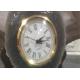 15cm Height Agate Stone Decor , Agate Slice Clock Elegant Appearance