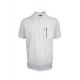 180G T Shirt 80 Cotton 20 Polyester With Irregular Woven Pattern And Mesh