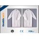 Blue Disposable Lab Coats Anti-Static S-5XL With Elastic Cuffs Custom Made In Food Industry
