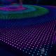 Colorful LED Video Dance Floor Tiles for Stage Disco DJ KTV Night Event IP55 60*60*6cm