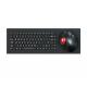 IP65 EMC Keyboard IEC60945 Marine Keyboard USB 2.0 Interface With Trackball