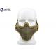 Half Face Element Military Tactical Masks , Tactical Helmet Mask Airsoft Comfortable