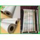 24 X 150 Feet Wide Format White Paper Roll 3 Core For Inkjet Printing