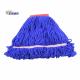 500oz Wet Cleaning Mop Large Size Blue Loop End Floor Cleaning Microfiber Wet Pad