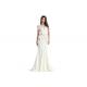 Elegant White Lace Mermaid Middle Eastern Evening Dresses For Wedding