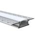 Light Strip Recessed LED Channel Drywall Trimless Silver color