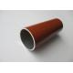 Diameter 30mm Aluminium Round Tube Wood Grain Painted Environment Protection