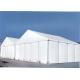 UV Resistant Large Temporary Hospital Tent， Hot Dip Galvanized Steel Frame