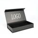 Custom Magnet Black Cardboard Paper Boxes Phone Case Packaging Box With Logo