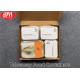 Recyclable Aluminium Foil Takeaway Food Containers Safe Material 4 Compartments