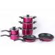 Aluminium Alloy 3003 LFGB 26cm Colored Pots And Pans