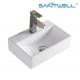 AB8338  above counter basin porcelain china modern wc art wash hand rectangular sink bathroom ceramic basin