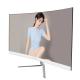 Desktop Curved Computer Monitor 144Hz 24 Inch Gaming Monitor For Internet Cafes