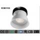Round Slim Trim IP54 Low Heat COB LED Downlights European Design 10 Watt