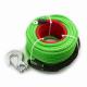 12-Strand UHMWPE Winch Synthetic Winch Cable 3/16''x50' for Capacity 5000lbs-28000lbs