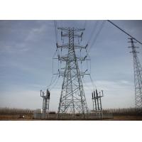 220KV Steel Electricity Pylons Double Circuit Self Supporting Transmission Tower