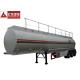 Heavy Oil Fuel Tank Trailer Widely Used To Transport , Tractor Trailer Fuel Tank