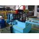 Automatic Change Size CZ Purlin Roll Forming Machine For Making Steel Frame House
