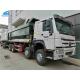 12 Wheel 50 Tons U Shape Cargo Box Howo Dump Truck 371