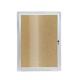 Sheet Metal Magnetic Bulletin Board / Magnetic Writing Whiteboard Glass Doors