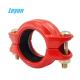 Grooved Rigid/Flexible Coupling Fire Fighting Grooved Fittings DN50 - DN200 Ductile Iron Pipe Fittings