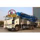 China  48m concrete pump truck and truck mounted concrete pump good price for sale