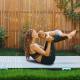 Inflatable Air Track Tumble Yoga Gym Mat Garden Gym Equipment Home Use Tumbling Mat Sport Fun Professional