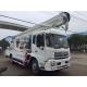 Man Lift Hydraulic Aerial Work Platform Truck With  360° 5.7m Max Operation Radius