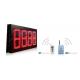 Waterproof Cabinet RS232 P16 Led Gas Price Display 5000mcd