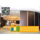 85mm Movable Sound Proof Aluminum Partition Wall For Office And Restaurant