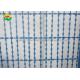 Blue PVC Coated Concertina Razor Wire Fence Stainless Steel ASTM Standard