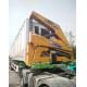 Heavy Duty Truck Mounted Hydraulic Crane , 37 Tons Truck Hoist Crane