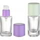 Customized Glass foundation bottle 30ml with over cap