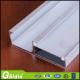 make in China factory waholesale price aluminum extruded furniture hardware kitchen cabinet door frame profile