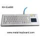 Explosion Proof Stainless Steel Keypad , Industrial Pc Keyboard With Touchpad