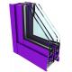 6063 Glue Injection Aluminium Window Frame Extrusions