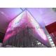 3D Glass LED Display Transparent Indoor Outdoor LED Video Wall Screen For Advertising / Stage Show