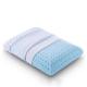 Open Cell Structure Stay Cool Memory Foam Pillow , White Blue Always Cold Pillow