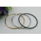 Classic high end light gold iron wire metal o ring 100 mm for sales