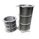 Stainless Steel 316L Wedge Wire Screen Rotary Drum Filter Solid Liquid Separators