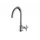 Luxury Kitchen Modern Kitchen Taps , Chrome Kitchen Sink Taps T8103