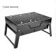 Outdoor/indoor Portable Foldable Tabletop Camping charcoal Barbecue Grill