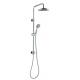 Wall Mounted SUS304 Bathroom Shower Faucet With Handshower And Adjustable Slide Bar