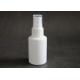 Transparent 40ml Plastic Spray Bottle PET Material Steam Spray Nozzle