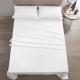 4 Piece 100% Cotton Luxury Soft Breathable Deep Pocket Bed Sheet Set with Portable