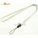7mm Silver Grey Lanyard Nylon Lanyard for promotion or USB stick from China